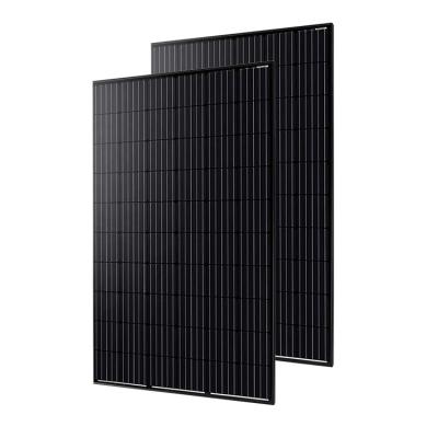 China Wholesale Solar Power System EU Current High Efficiency All Glass Solar Panel 540watt 545w 550watt 555w 560w Black Half Cell Mono Panel for sale