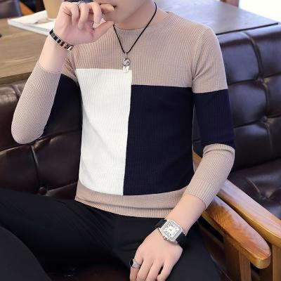 China Oneck Casual Sweater Men Striped Pullover Sweaters Winter Sweaters Slim Fit Mens Knitwear Sweaters For Men M3xl MC021 for sale