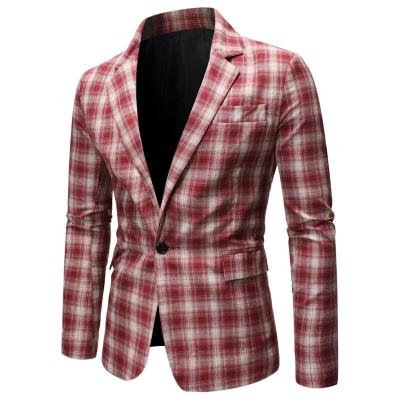 China 80% Polyester Fashion Lapel Suit Hot Slim Fit Wedding Prom Men's Formal Lapel Terno Masculino for sale