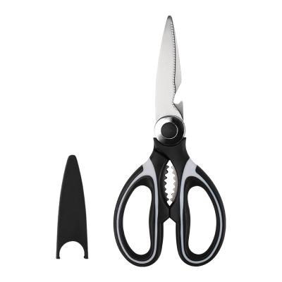 China Factory Price Multi Stainless Heavy Duty Kitchen Purpose Serving Scissors With Cover Poulry Shear Sharp for sale