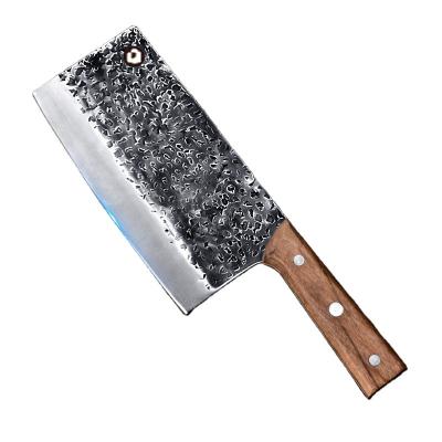 China Sustainable Home Kitchen Traditional Hand Forged Cleaver Knife 5cr15mov Butcher For Chinese Meat Bone Cleaver Cleaver for sale