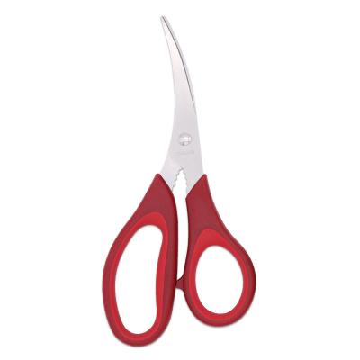 China Best Quality Viable Seafood Shears Crab Scissors for Cutting Lobster Shrimp Scissors with Anti-Slip Handle for sale