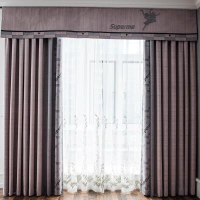 China Luxury Ready Made Blackout Design Blackout Window Living Room Curtain For Wedding Decoration for sale