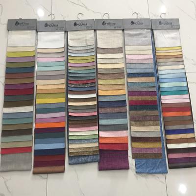 China Blackout In Fabric Supply Free Samples Running Blackout Drapes Curtain Fabrics For Living Room for sale