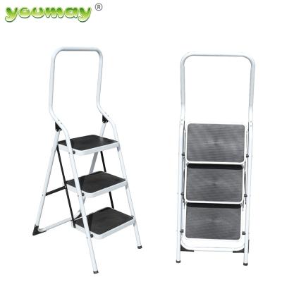 China Hot Selling Stools Steel Folding Step Ladder Folding Ladders For Sale Heavy Duty Steps SF0403A 3 for sale