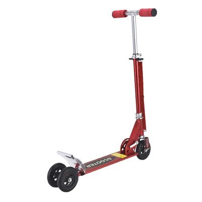 China Child Foldable Mute Big 3 Wheels Kick Foot Scooter Car For Adults Or Children In China for sale