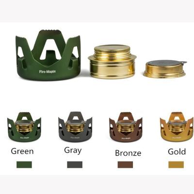 China OEM Lightweight Portable Liquid Fuel Alcohol Stove For Outdoor Hiking Backpacking Camping for sale