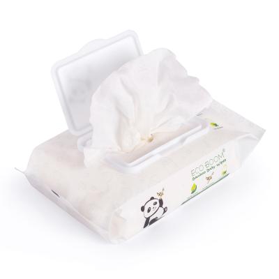 China Daily Life Cleaning ECO BOOM Baby Eco Wipes Organic Biodegradable Soft Comfortable Disposable Nonwoven Cleaning Cloth for sale