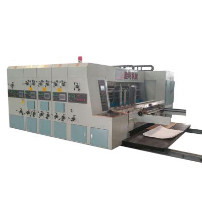 China carton box printing making 1370*2800 full automatic corrugated cardboard making machine carton box printing forming machine for sale