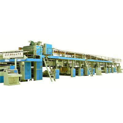 China CLOTHING factory direct sale single face machine single face corrugated corrugated board making line for sale