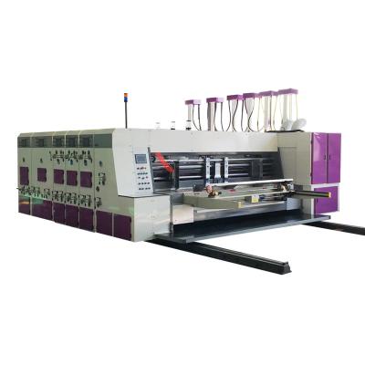 China Factory Full Automatic Cardboard Box Printer Slotter Flexo Printing Slotting Die Cutting Machine for sale