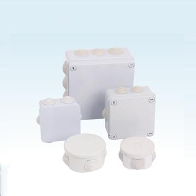 China Outdoor Electronic Equipment Custom Design Junction Box With Rubber Seal Wholesale Price Connection Enclosure Junction Box for sale