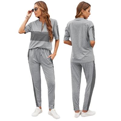 China Wholesale Unisex Custom Logo Breathable 2 Piece Set Women Men Sport Velor Jogging Tracksuit For Women for sale