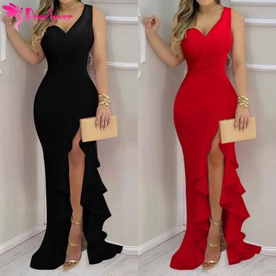 China 2021 Breathable Sexy Lady Formal Evening Prom Dress Sexy Casual Elegant Party Wear Long Dresses For Women for sale