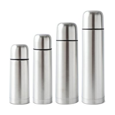 China Bullet Stainless Steel PORTABLE Vacuum Flask, 350ml 500ml 750ml 1000ml Stainless Steel Thermo Flask, Vacuum Mug Travel Coffee Mug for sale