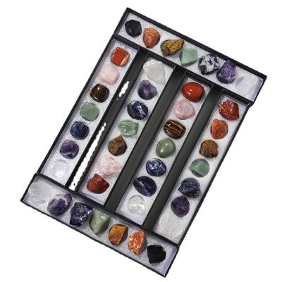 China China Crystal Stones Kit Chakra Kit Polished Stones Healing Wholesale Reiki for sale