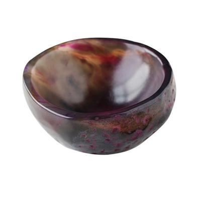 China China Crystal Bowl Stones Agate Quartz Natural Small Size Healing Crystal Decorative Crafts Chakra for sale