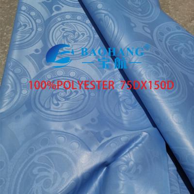 China 100% Polyester Dyed Damask for Africa People 75Dx150D Dress, Suit, Costumes, SKIRTS for sale