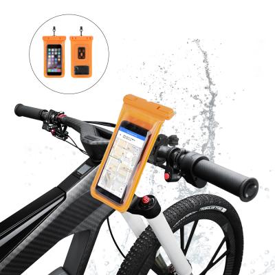 China Waterproof Mobile Phone Holder Bike Motorcycle Bike Case Holder Bike Phone Mount Adjustable Bicycle Stand For iPhone for sale