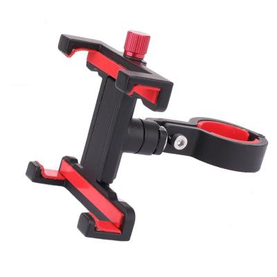 China Fine Art Universal Bicycle Phone Holder Aluminum Free Bike Installation Convenient Tool for sale