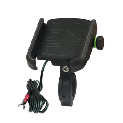 China Used On Bicycle Factory Hot Sale Bike Mount Mobile Phone Holder With Charger for sale