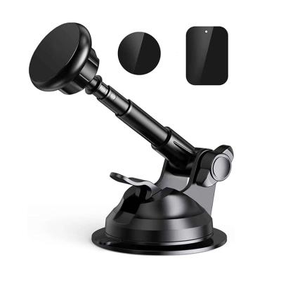 China Universal 360 Rotation Flexible Dashboard Cell Phone Magnetic Car Mount Cradle Holder For Smartphone for sale