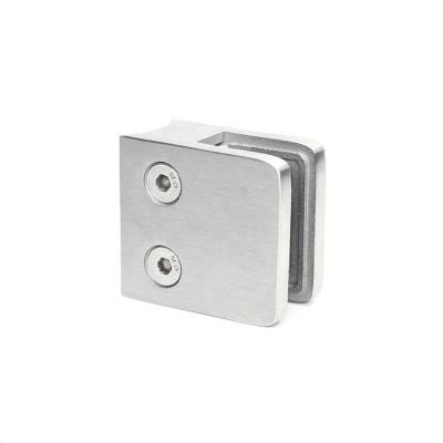 China Other Square Glass Stainless Steel Balcony Railing Clamp for sale