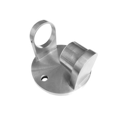 China 304 Stainless Steel Handrails Wall Clamp Base Plate Railing Fencing Accessories Handrail Floor Clamp 3100.33.012 for sale