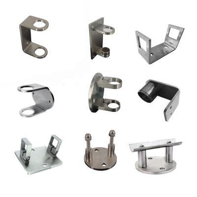 China Stainless Steel Handrail Handrail Railing Trims Around Tube Baseplate Wall Floor Flange 3100.33.012 for sale