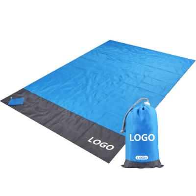 China Polyester+210T Fabric Foldable Camping Mat Waterproof Beach Padded Foldable Camping Mat Outdoor Moisture-proof Mat Picnic Blanket Pad Outdoor Beach for sale