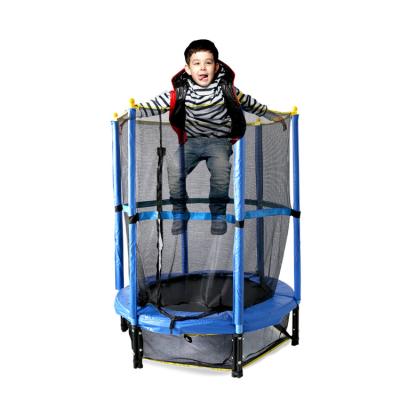 China With Net Protective Kids Jumping Trampoline For Germany With Net Safety Fence Mini Round Bounce Jumper Great Kids Gift for sale