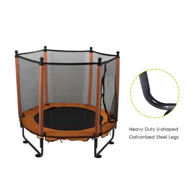 China Without Net 2022 Protectors Big Round Trampolim Folding Safety Net Mesh Kids Bounding Table With Trampoline Wholesales for sale