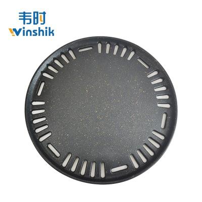 China Korean Type Easily Cleaned Multi-Roasting BBQ Grill Pan Korea BBQ Grill Pan Maker 29.5cm Non-Stick Coating Pan for sale