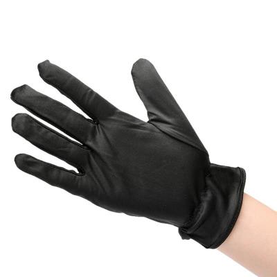 China Plain Recycle Custom Made Black Jewelry Microfiber Gloves Dry Polishing Cleaning Set Eco-Friendly for sale