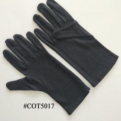 China Custom Industry Logo Cotton Parade Gloves For Marching Band for sale