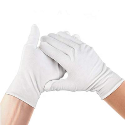 China Industry Cotton Spa Moisture Safety Hand Cotton Gloves For Eczema for sale