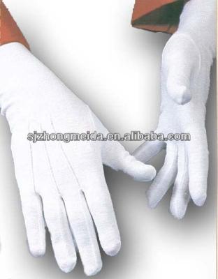 China Masonic White Magician Band Cotton Gloves Masons Ceremonial Gloves Hand Gloves for sale