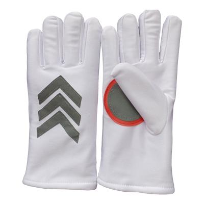 China Simple Tape Traffic Police Glove Inspection Parade Reflective Gloves for sale