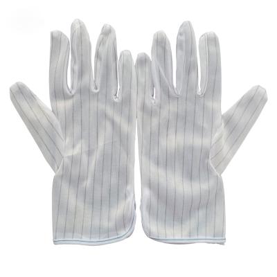 China Electronics Cleanrooms Anti Static Lint Free ESD Heat Resistant Gloves for sale