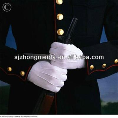 China Ceremonial Hand Gloves Safety Working Gloves Cheap Military Marching Band Uniform Cotton White Gloves for sale