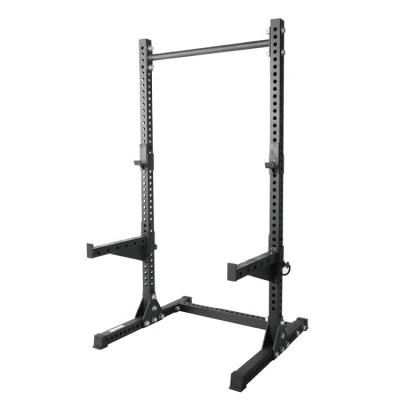 China Half Cabinet Squat Rack Fitness Power Rack Gym Indoor Hot Selling Weightlifting for sale