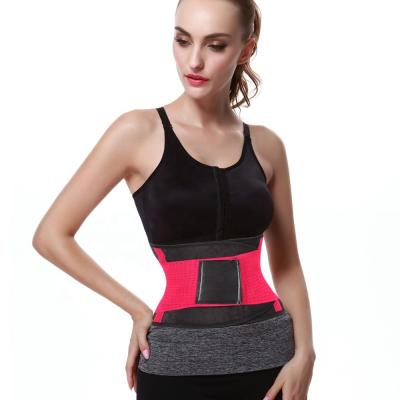 China High Quality Breathable Women's Neoprene Sauna Waist Trainer Sweat Slimming Belt Waist Support Back Support for sale