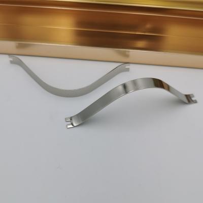 China Professional office/store/public place/furniture hardware custom 70 x 9 mm galvanized picture frame hardware shrapnel spring for sale