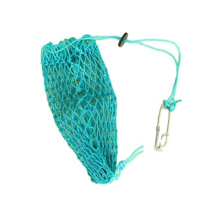 China Manufacturer supply stainless steel hook HDPE crab bait net bag basket fishing accessories for sale