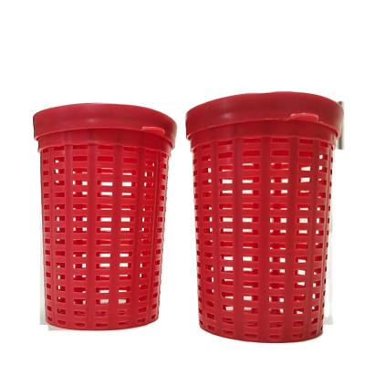 China Fish pond commercial fishing utensils plastic bait box crab bait basket for sale