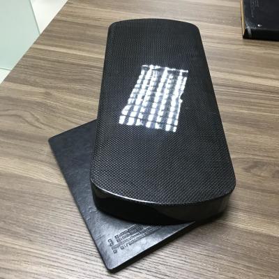 China Compression Molding Custom Carbon Fiber Parts  Carbon Fiber Controller Box Cover for sale