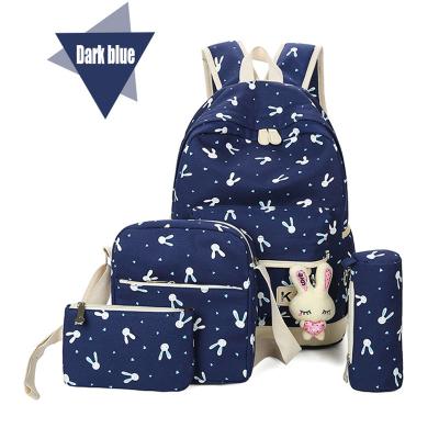 China Wholesale anti-theft backpack 2021custom school bags girls back to school set bookbags school bag for sale