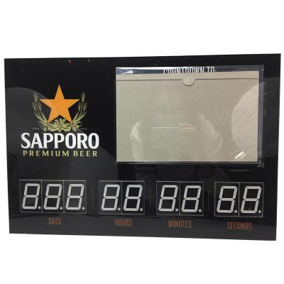 China Sapporo Countdown Calendar Sign 206 for sale