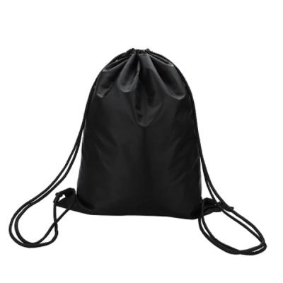 China Cheap Drawsting Bag High Quality Simple Black Drawstring Bags Shopping Bags for sale