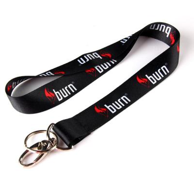 China Promotion Polyester Material Teams Lanyards With Logo Custom for sale